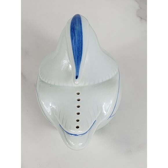 Ben Rickert Blue Bird Potpourri Holder 80's Fine China 4 1/2" Japan Vintage - Picture 6 of 13